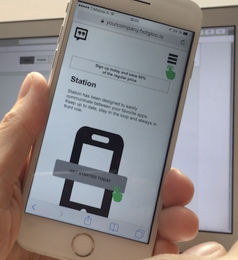 mobile prototype
